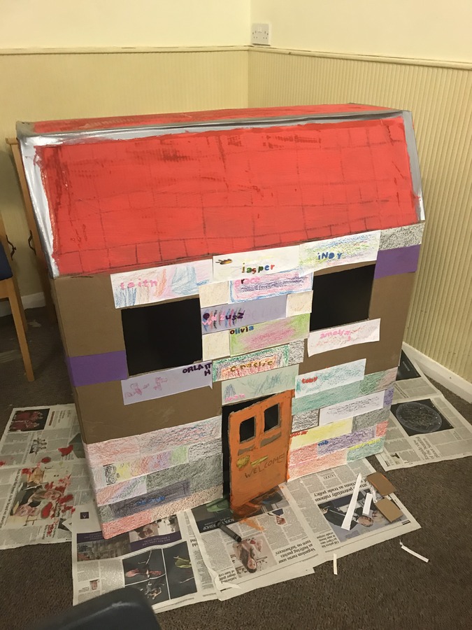 The house is almost done